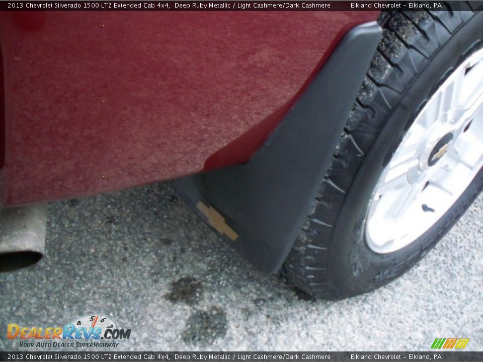 2013 Chevrolet Silverado 1500 LTZ Extended Cab 4x4 Deep Ruby Metallic / Light Cashmere/Dark Cashmere Photo #12