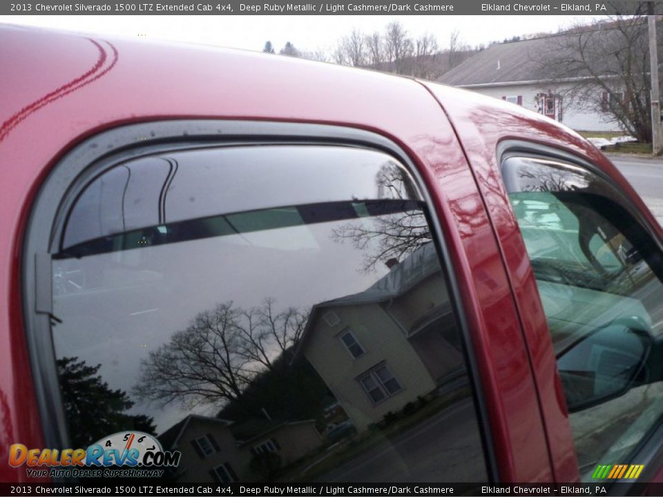 2013 Chevrolet Silverado 1500 LTZ Extended Cab 4x4 Deep Ruby Metallic / Light Cashmere/Dark Cashmere Photo #14
