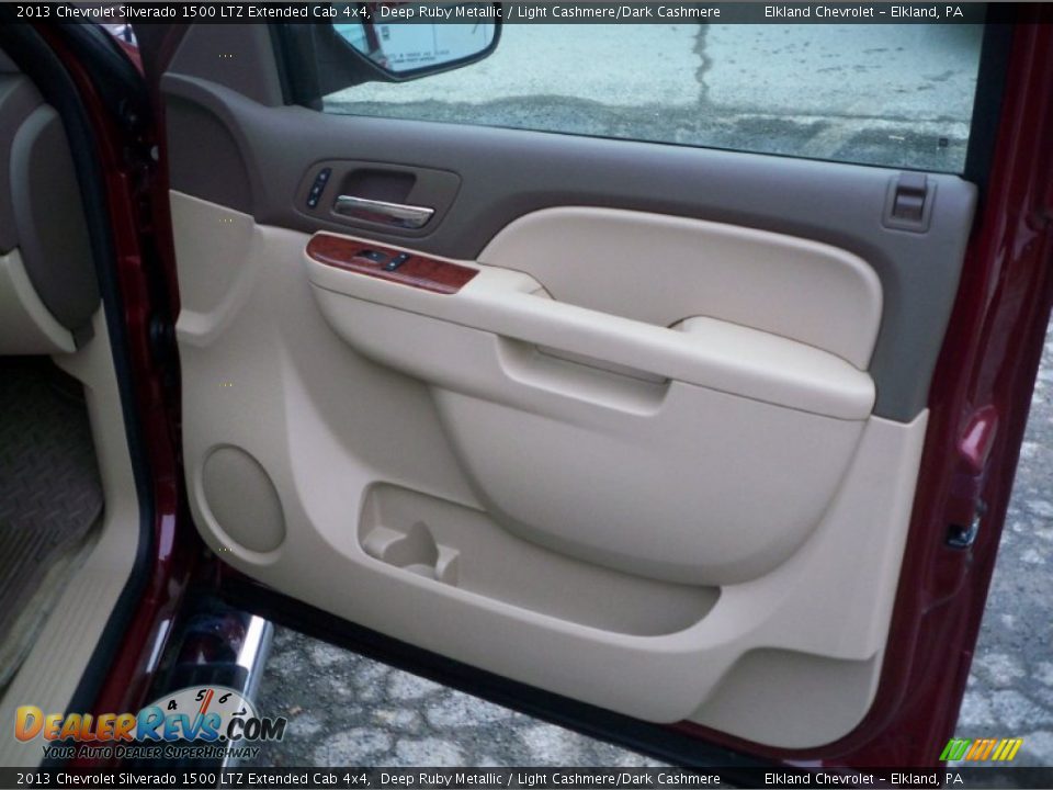 2013 Chevrolet Silverado 1500 LTZ Extended Cab 4x4 Deep Ruby Metallic / Light Cashmere/Dark Cashmere Photo #20