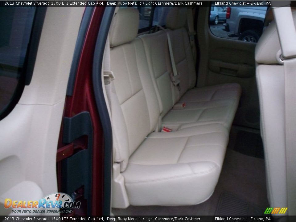 2013 Chevrolet Silverado 1500 LTZ Extended Cab 4x4 Deep Ruby Metallic / Light Cashmere/Dark Cashmere Photo #24
