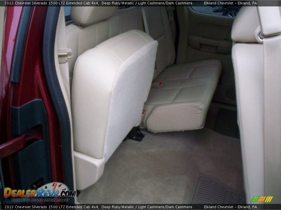 2013 Chevrolet Silverado 1500 LTZ Extended Cab 4x4 Deep Ruby Metallic / Light Cashmere/Dark Cashmere Photo #25