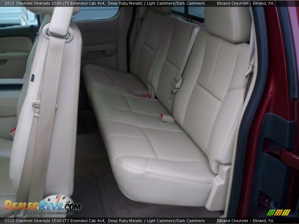 2013 Chevrolet Silverado 1500 LTZ Extended Cab 4x4 Deep Ruby Metallic / Light Cashmere/Dark Cashmere Photo #26