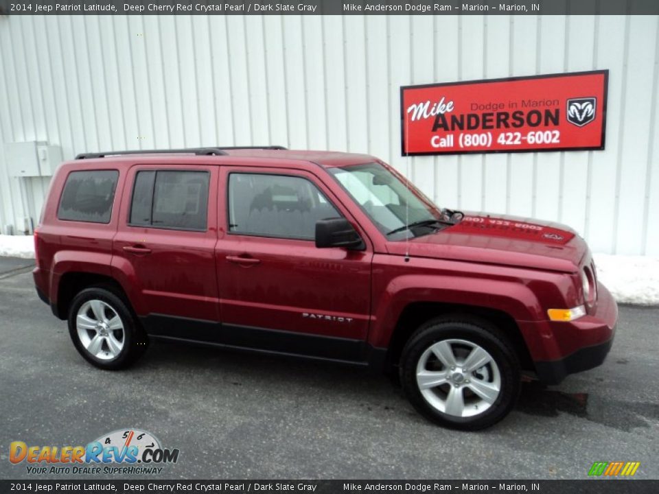 2014 Jeep Patriot Latitude Deep Cherry Red Crystal Pearl / Dark Slate Gray Photo #2