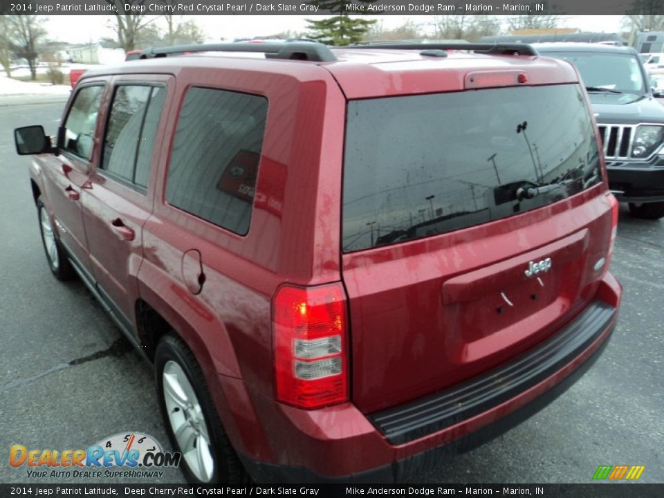 2014 Jeep Patriot Latitude Deep Cherry Red Crystal Pearl / Dark Slate Gray Photo #3