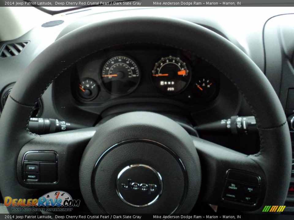 2014 Jeep Patriot Latitude Deep Cherry Red Crystal Pearl / Dark Slate Gray Photo #7