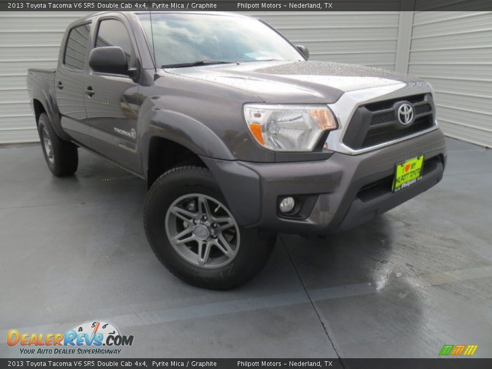 2013 Toyota Tacoma V6 SR5 Double Cab 4x4 Pyrite Mica / Graphite Photo #1