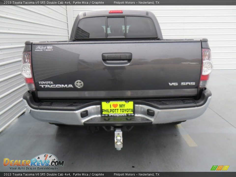 2013 Toyota Tacoma V6 SR5 Double Cab 4x4 Pyrite Mica / Graphite Photo #5