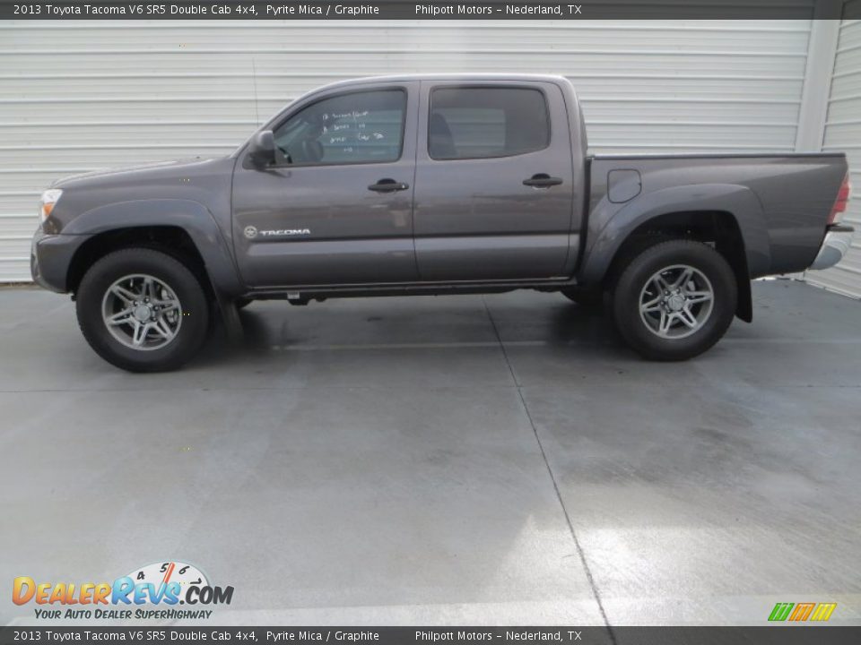 2013 Toyota Tacoma V6 SR5 Double Cab 4x4 Pyrite Mica / Graphite Photo #6