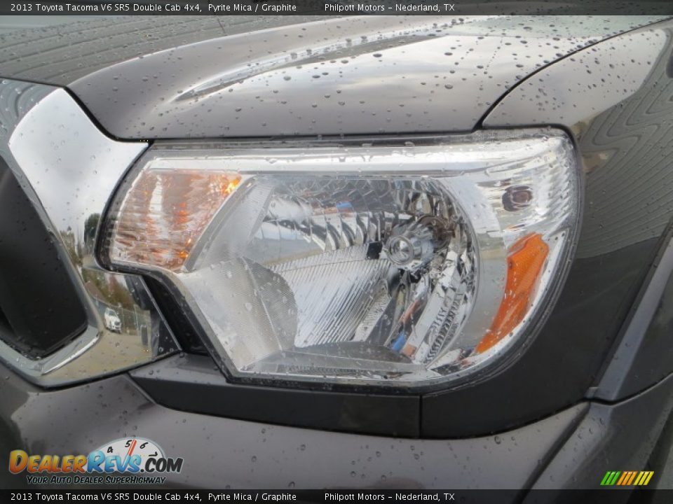 2013 Toyota Tacoma V6 SR5 Double Cab 4x4 Pyrite Mica / Graphite Photo #9