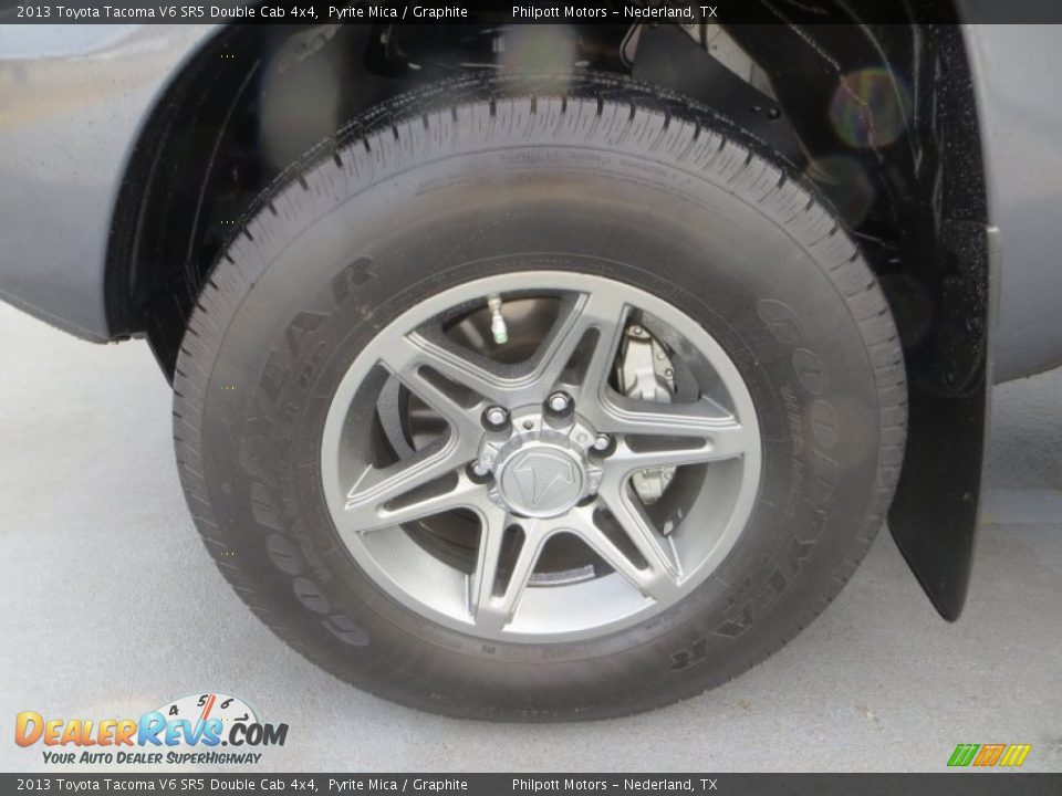 2013 Toyota Tacoma V6 SR5 Double Cab 4x4 Pyrite Mica / Graphite Photo #13