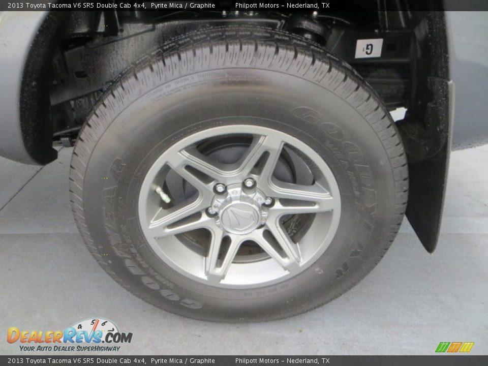 2013 Toyota Tacoma V6 SR5 Double Cab 4x4 Pyrite Mica / Graphite Photo #14