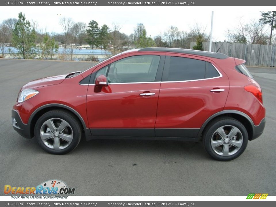 Ruby Red Metallic 2014 Buick Encore Leather Photo #3