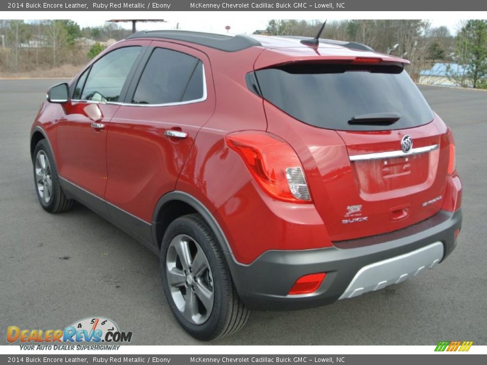 2014 Buick Encore Leather Ruby Red Metallic / Ebony Photo #4