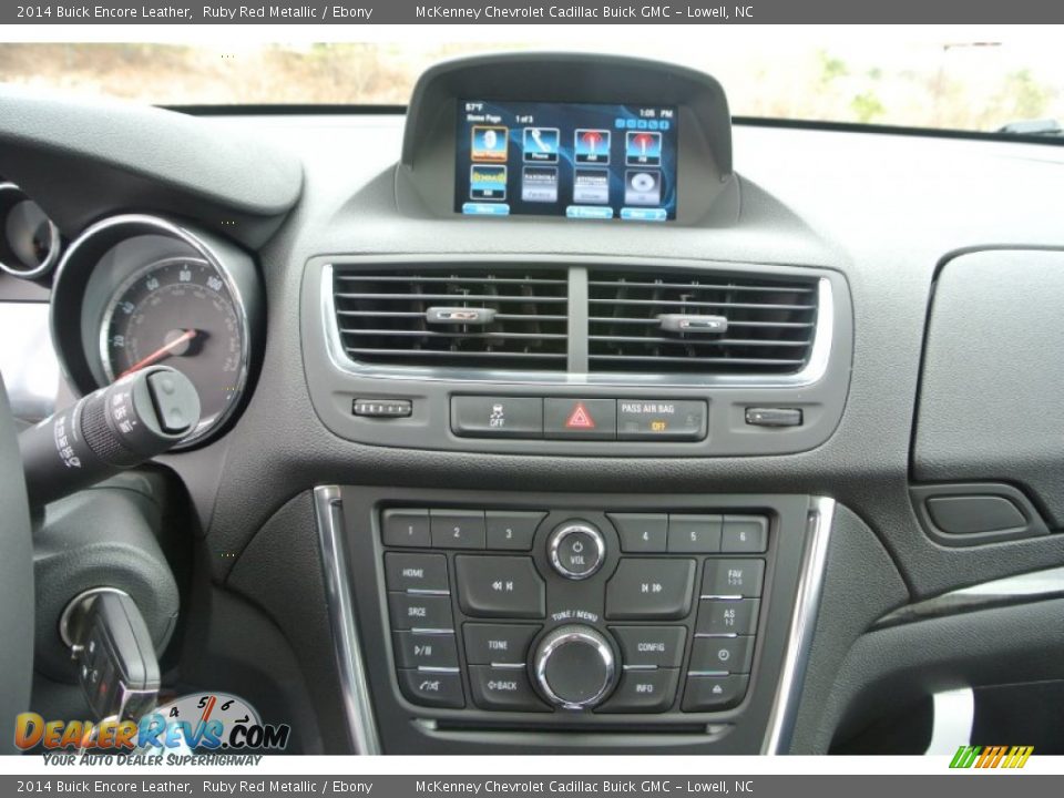 Controls of 2014 Buick Encore Leather Photo #12