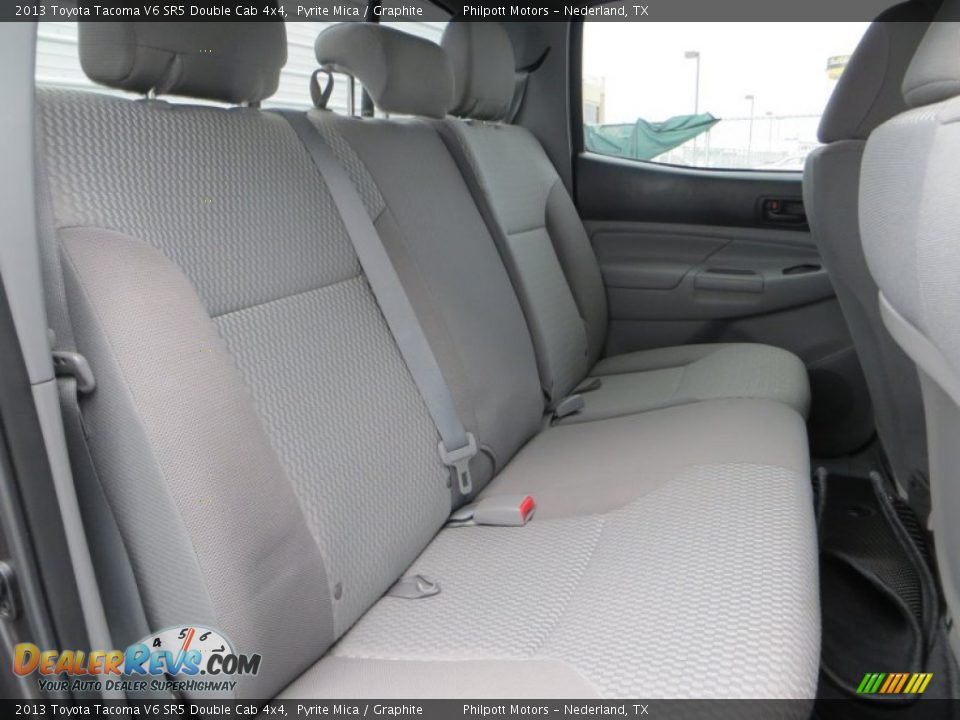 2013 Toyota Tacoma V6 SR5 Double Cab 4x4 Pyrite Mica / Graphite Photo #31