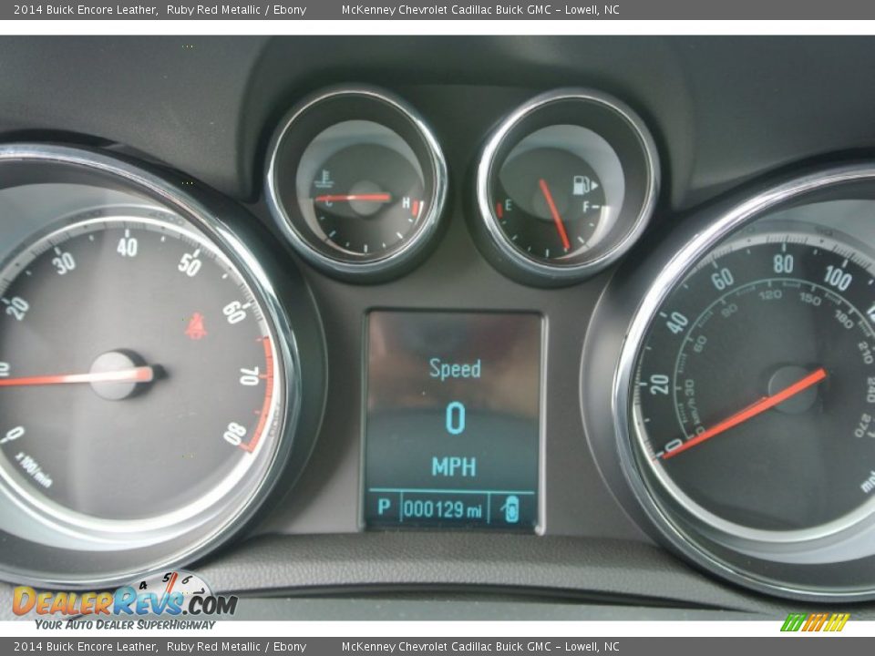 2014 Buick Encore Leather Ruby Red Metallic / Ebony Photo #15