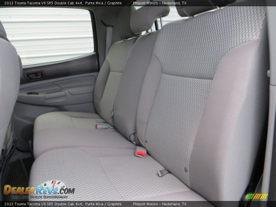 2013 Toyota Tacoma V6 SR5 Double Cab 4x4 Pyrite Mica / Graphite Photo #34