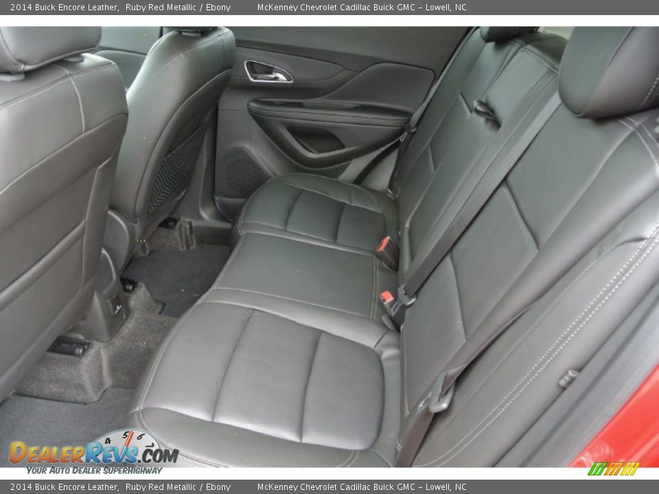 Rear Seat of 2014 Buick Encore Leather Photo #16