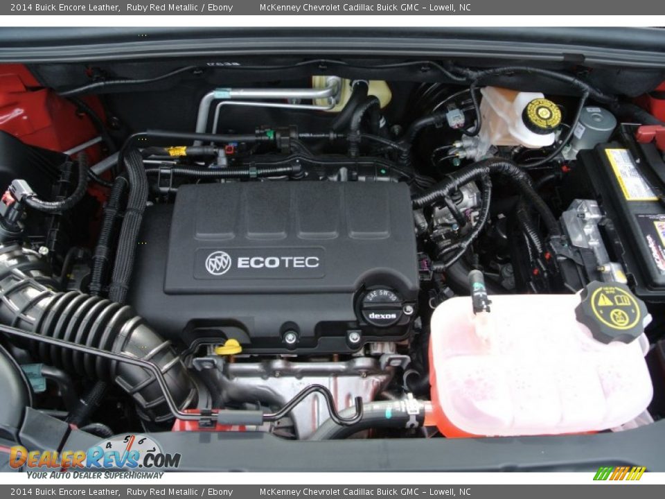 2014 Buick Encore Leather 1.4 Liter Turbocharged DOHC 16-Valve VVT ECOTEC 4 Cylinder Engine Photo #21