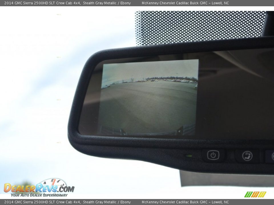 2014 GMC Sierra 2500HD SLT Crew Cab 4x4 Stealth Gray Metallic / Ebony Photo #13