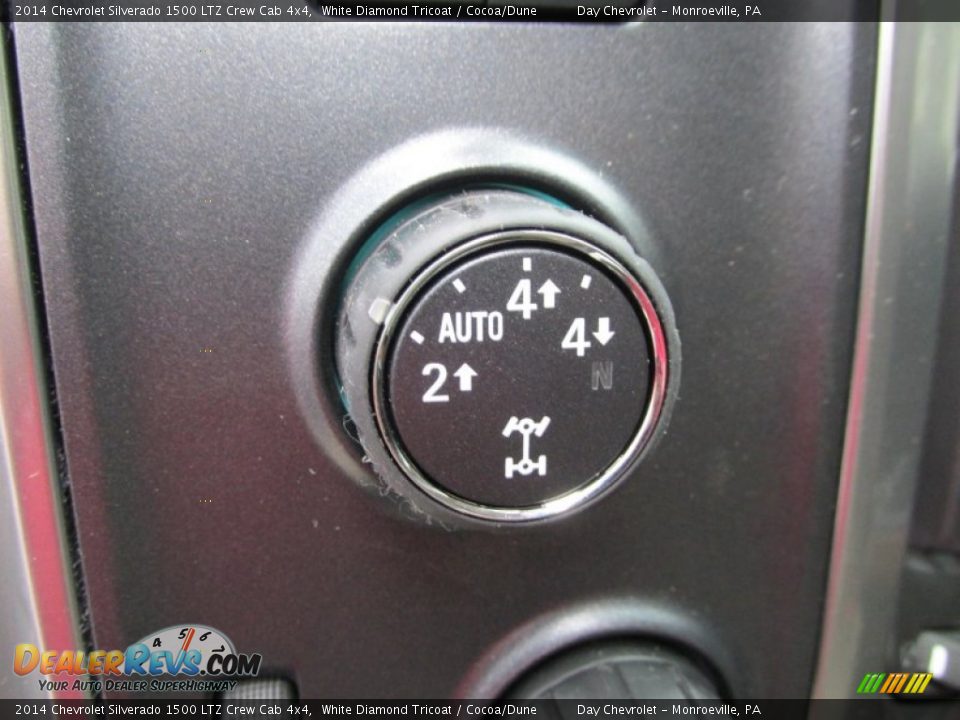 2014 Chevrolet Silverado 1500 LTZ Crew Cab 4x4 White Diamond Tricoat / Cocoa/Dune Photo #15