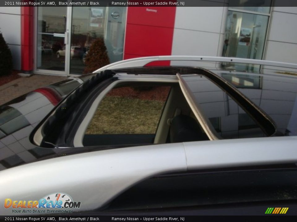 2011 Nissan Rogue SV AWD Black Amethyst / Black Photo #5
