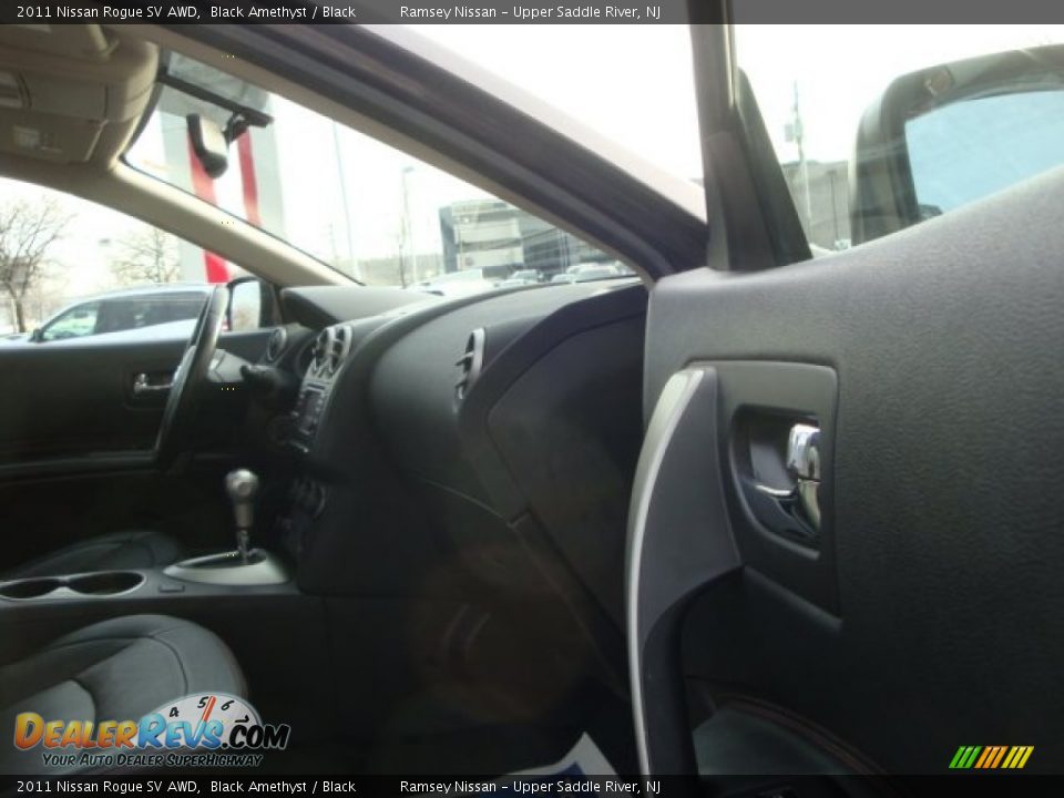 2011 Nissan Rogue SV AWD Black Amethyst / Black Photo #15