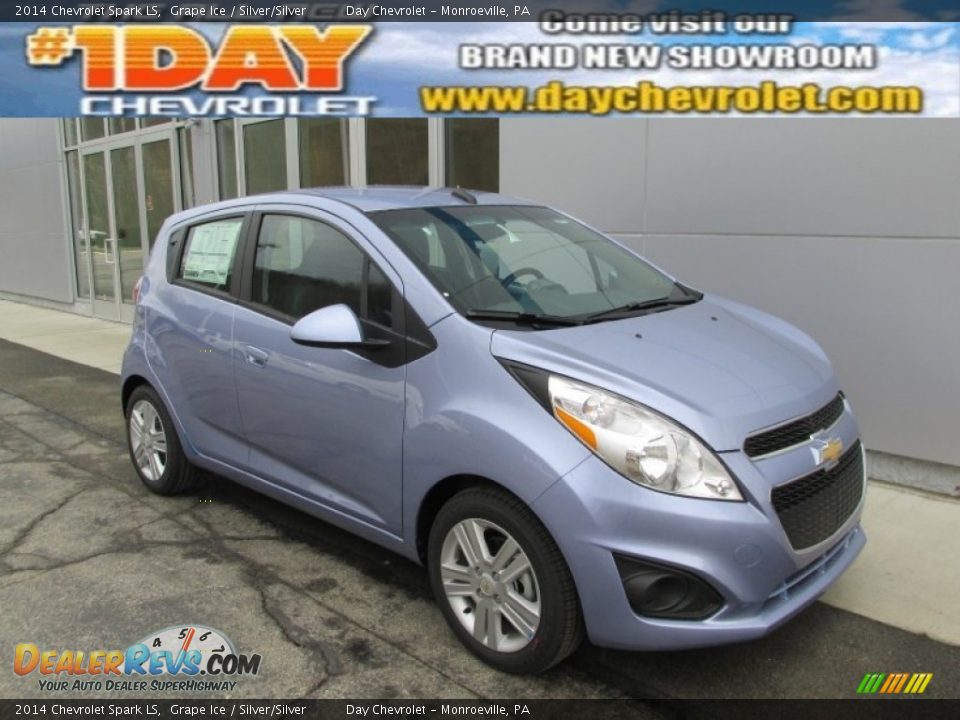 2014 Chevrolet Spark LS Grape Ice / Silver/Silver Photo #1