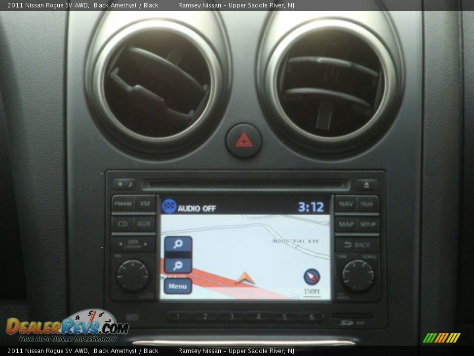 2011 Nissan Rogue SV AWD Black Amethyst / Black Photo #23