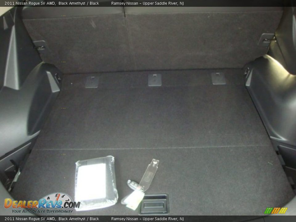 2011 Nissan Rogue SV AWD Black Amethyst / Black Photo #26