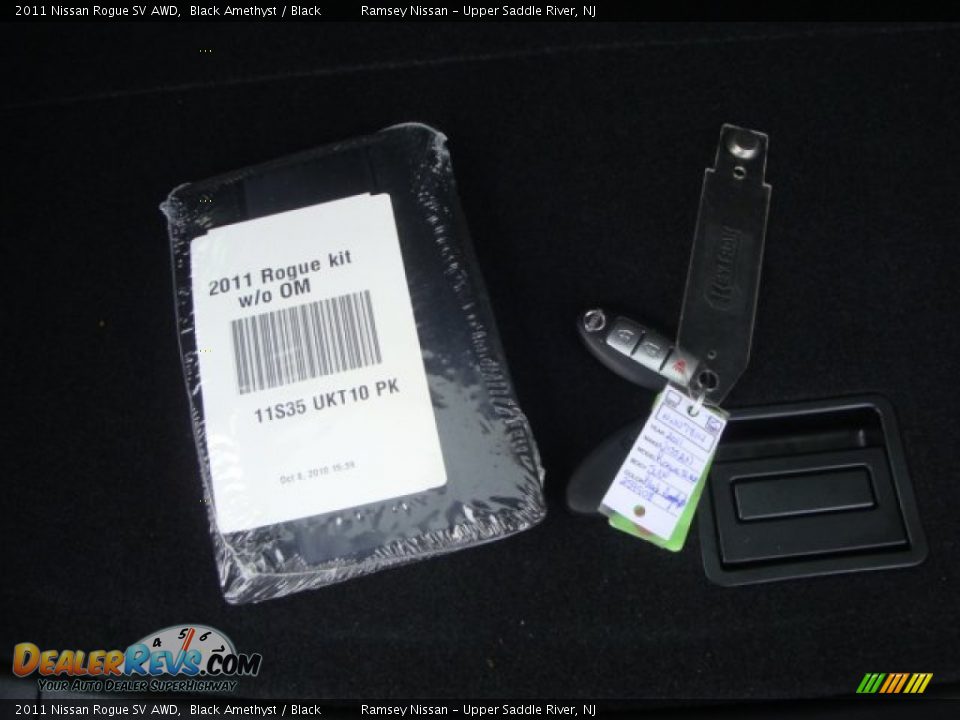 2011 Nissan Rogue SV AWD Black Amethyst / Black Photo #27