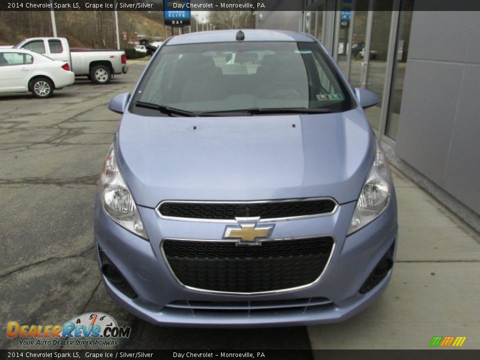 2014 Chevrolet Spark LS Grape Ice / Silver/Silver Photo #8