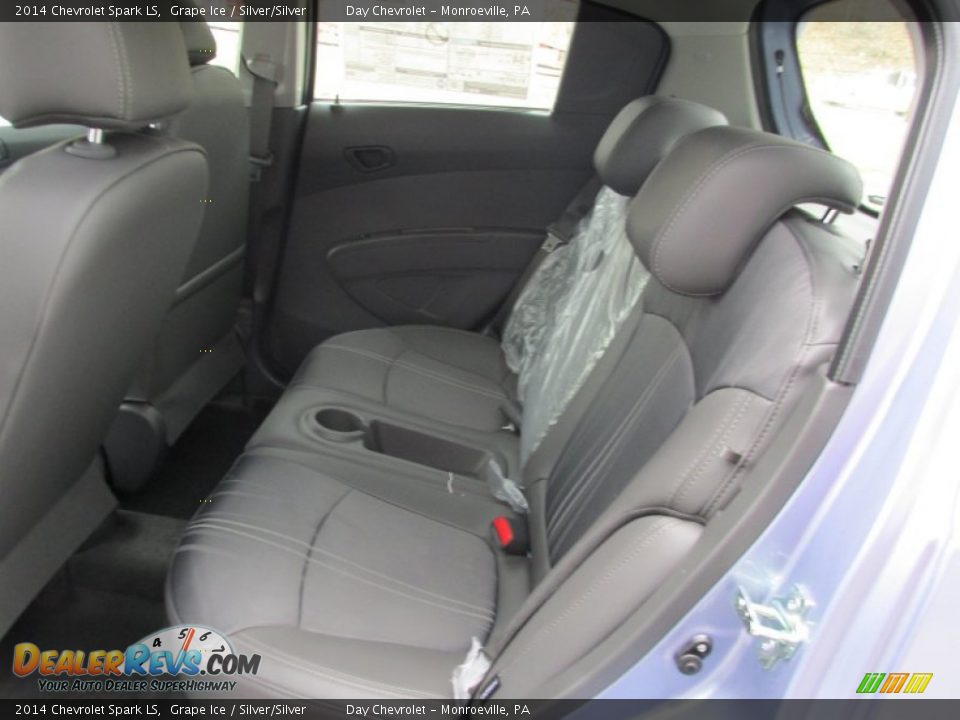 2014 Chevrolet Spark LS Grape Ice / Silver/Silver Photo #12