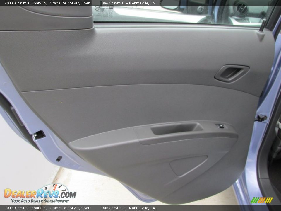 2014 Chevrolet Spark LS Grape Ice / Silver/Silver Photo #13