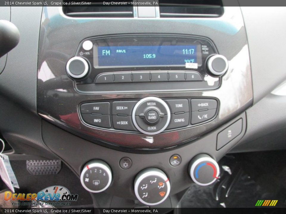 2014 Chevrolet Spark LS Grape Ice / Silver/Silver Photo #15
