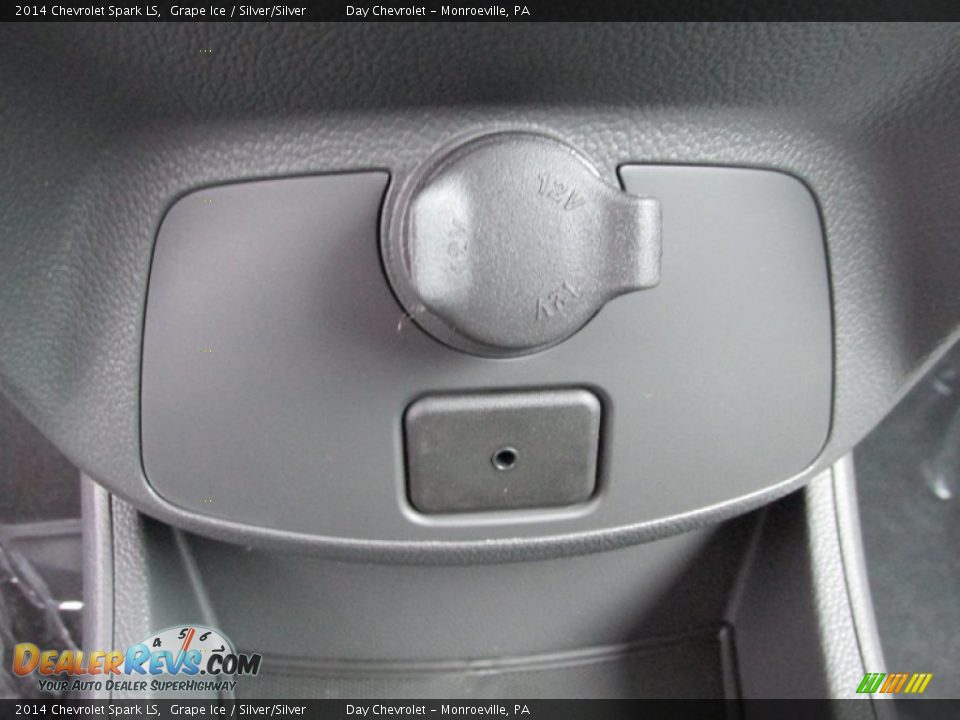 2014 Chevrolet Spark LS Grape Ice / Silver/Silver Photo #18