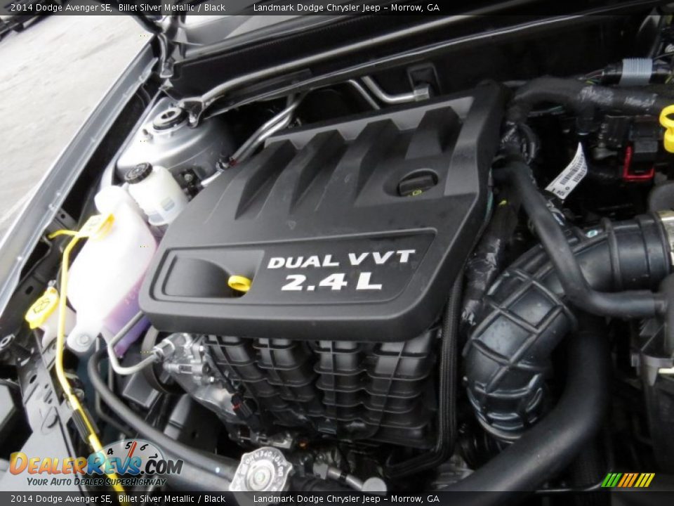 2014 Dodge Avenger SE Billet Silver Metallic / Black Photo #9