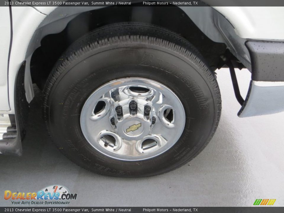 2013 Chevrolet Express LT 3500 Passenger Van Wheel Photo #15