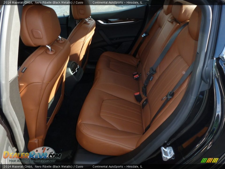 Rear Seat of 2014 Maserati Ghibli  Photo #11