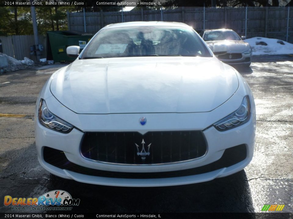 2014 Maserati Ghibli Bianco (White) / Cuoio Photo #2