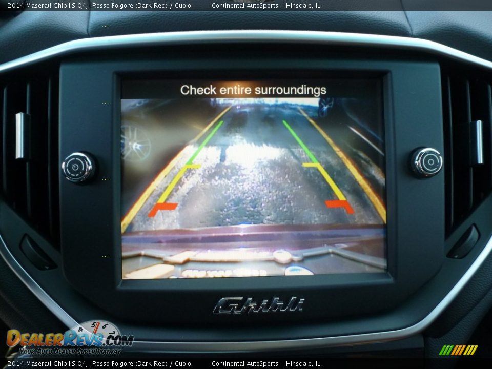 2014 Maserati Ghibli S Q4 Rosso Folgore (Dark Red) / Cuoio Photo #8