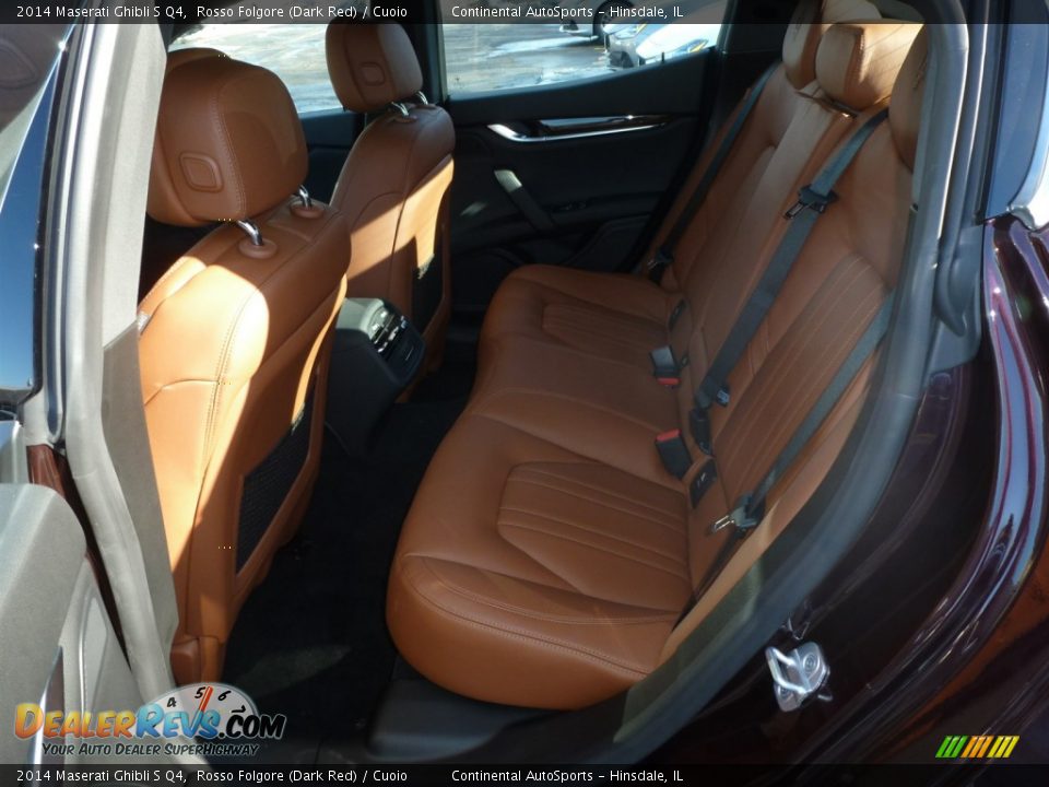 Rear Seat of 2014 Maserati Ghibli S Q4 Photo #10