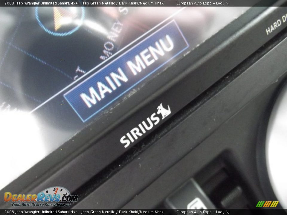 2008 Jeep Wrangler Unlimited Sahara 4x4 Jeep Green Metallic / Dark Khaki/Medium Khaki Photo #30