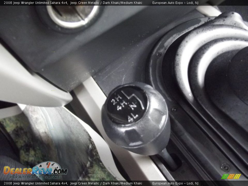 2008 Jeep Wrangler Unlimited Sahara 4x4 Jeep Green Metallic / Dark Khaki/Medium Khaki Photo #34