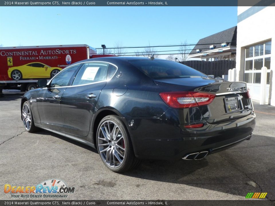 2014 Maserati Quattroporte GTS Nero (Black) / Cuoio Photo #4