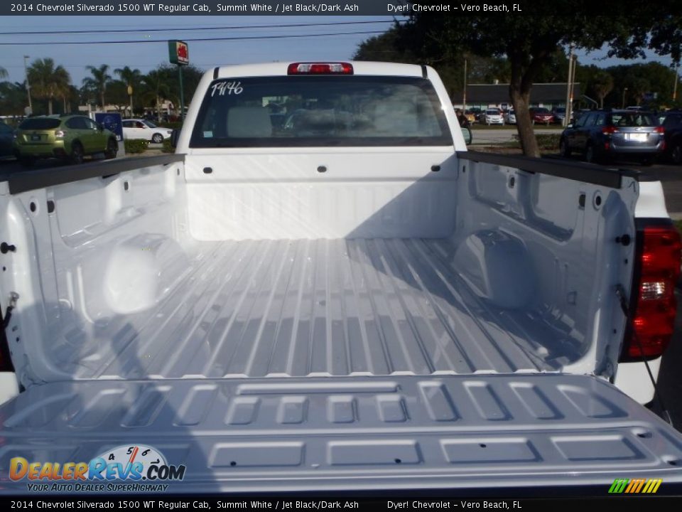 2014 Chevrolet Silverado 1500 WT Regular Cab Summit White / Jet Black/Dark Ash Photo #5