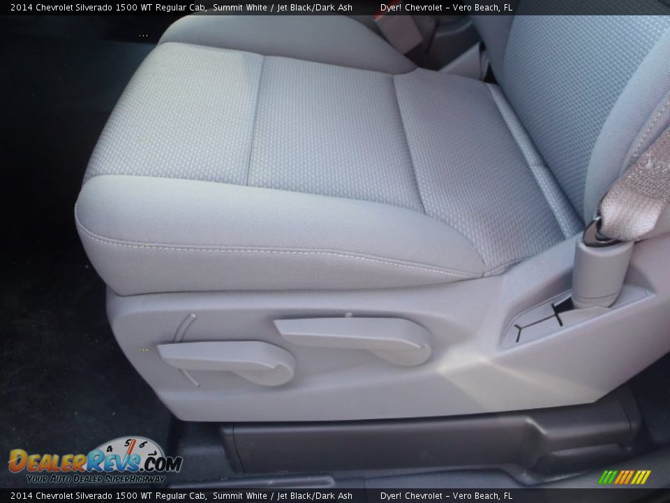 2014 Chevrolet Silverado 1500 WT Regular Cab Summit White / Jet Black/Dark Ash Photo #11