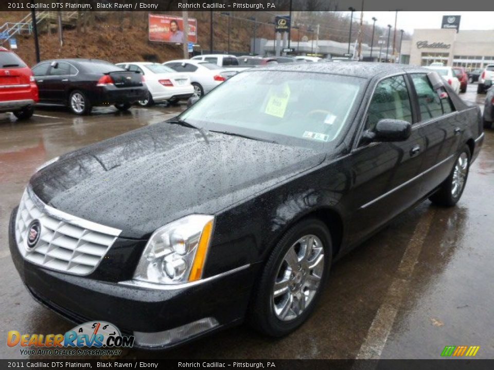 2011 Cadillac DTS Platinum Black Raven / Ebony Photo #1