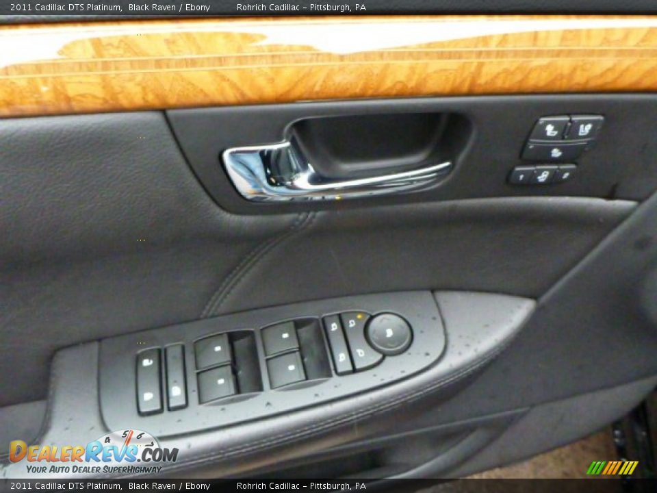 2011 Cadillac DTS Platinum Black Raven / Ebony Photo #2