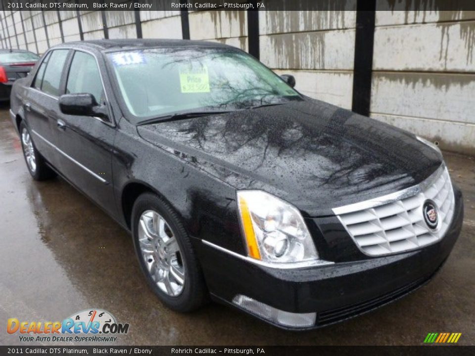 2011 Cadillac DTS Platinum Black Raven / Ebony Photo #3